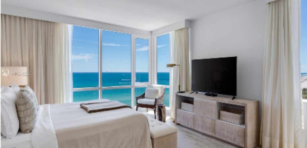 3 lindos apartamentos con vista al mar en Miami Beach