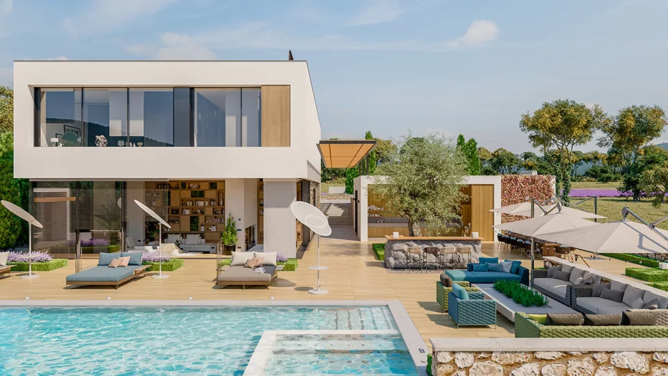 Admira qué es una villa en Miami con alberca